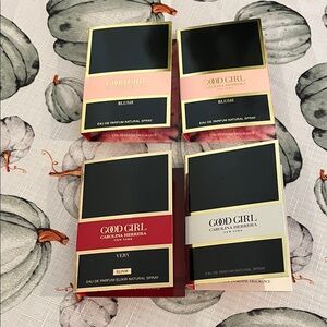 Carolina Herrera Good Girl Perfume Collection - Red and Pink samples set